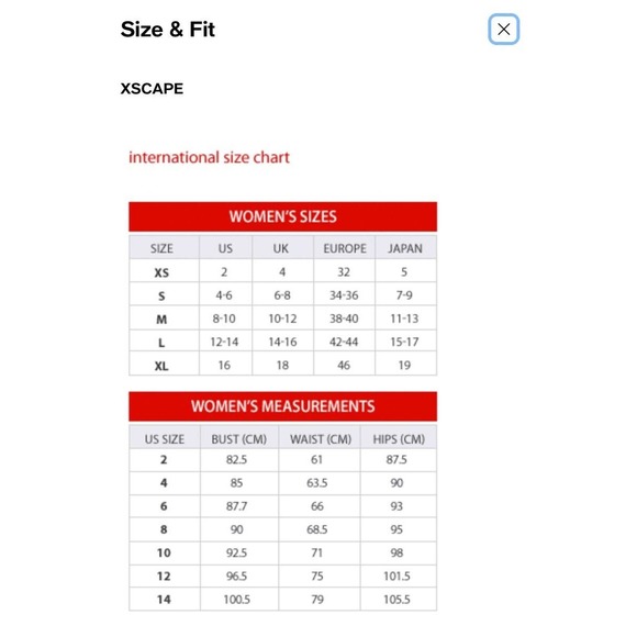 Xscape Navy Blue Embellished Chiffon Ball Gown Dress Wedding Mother Size 14 NWT - Picture 13 of 13